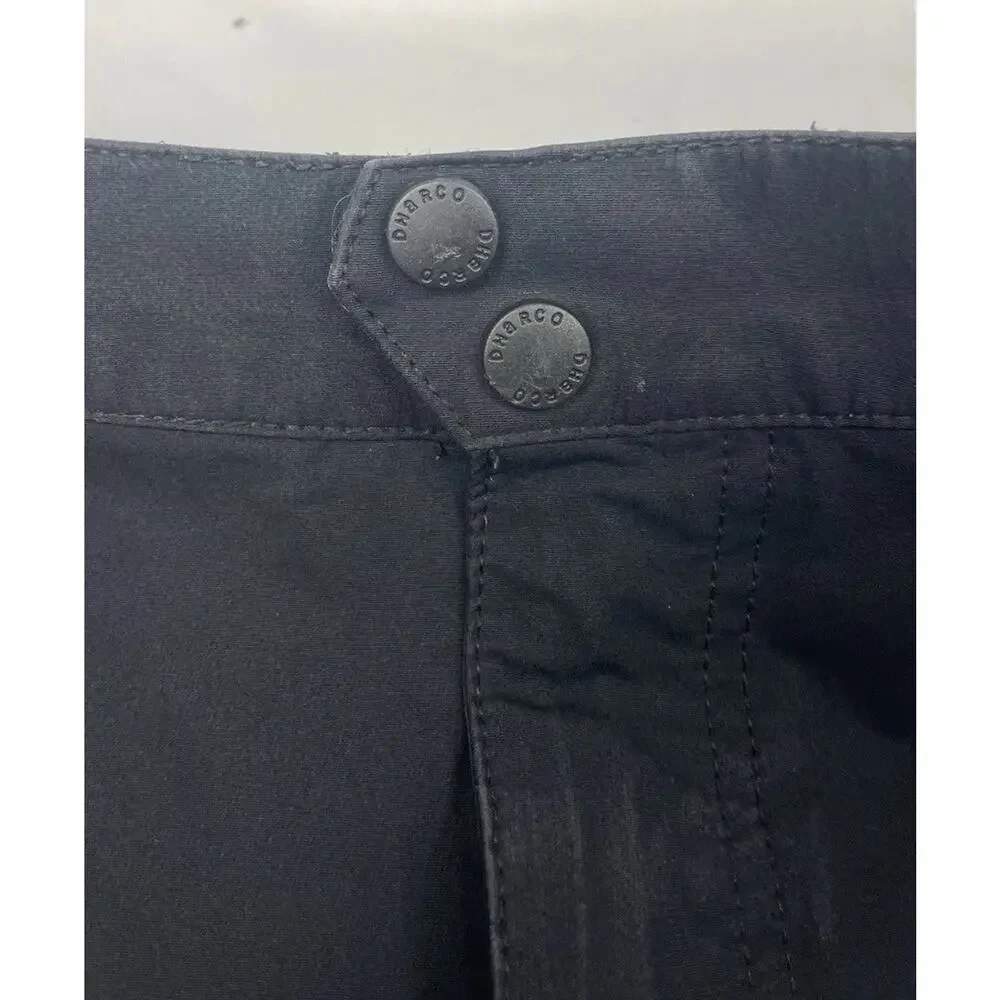 DHaRCO Shorts Mens 38x14 XXL Black MTB Bike Trail Stretch Adjustable Zip Pocket